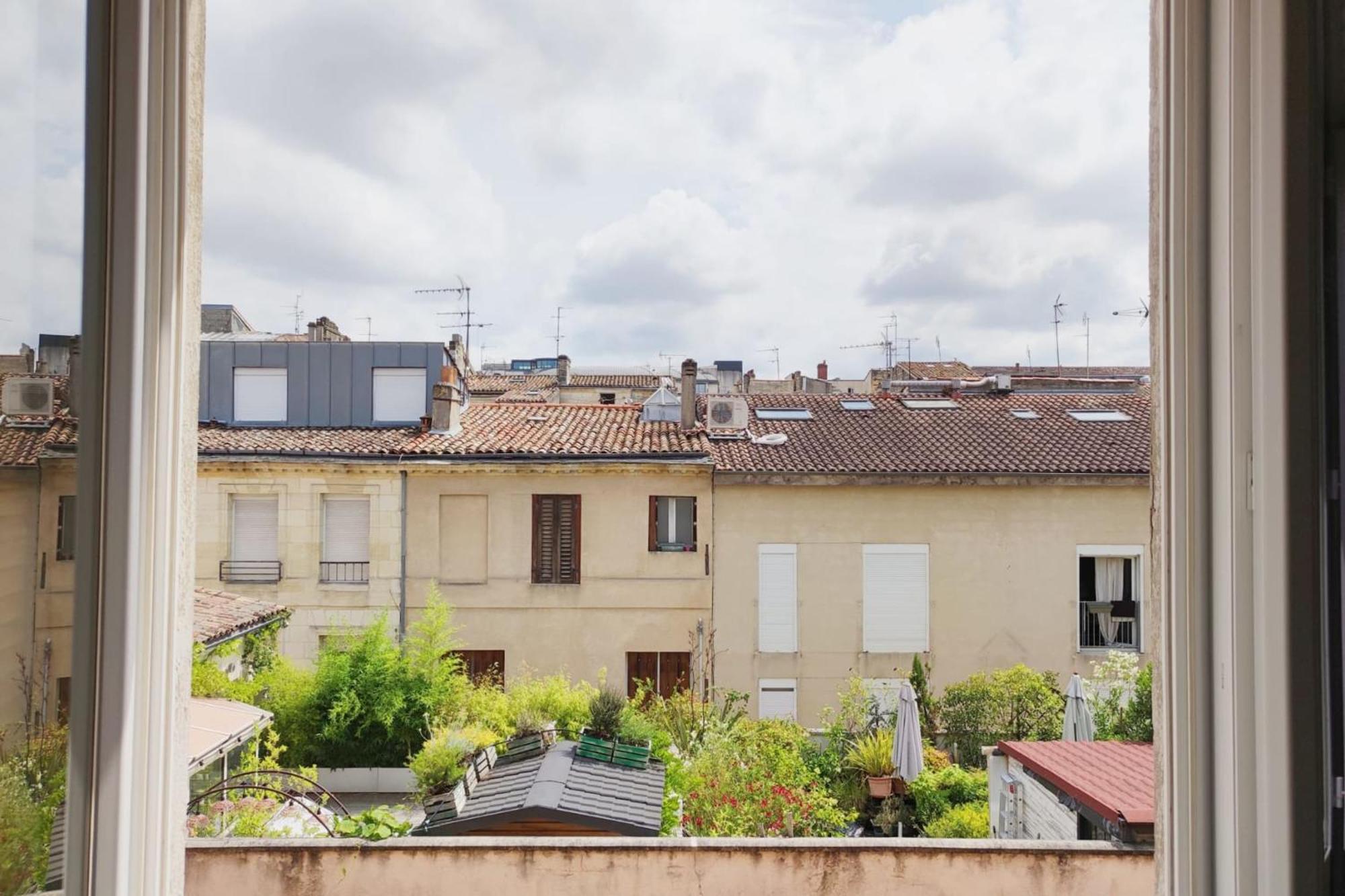 32M Quiet In The Center Of Bordeaux Apartment Luaran gambar